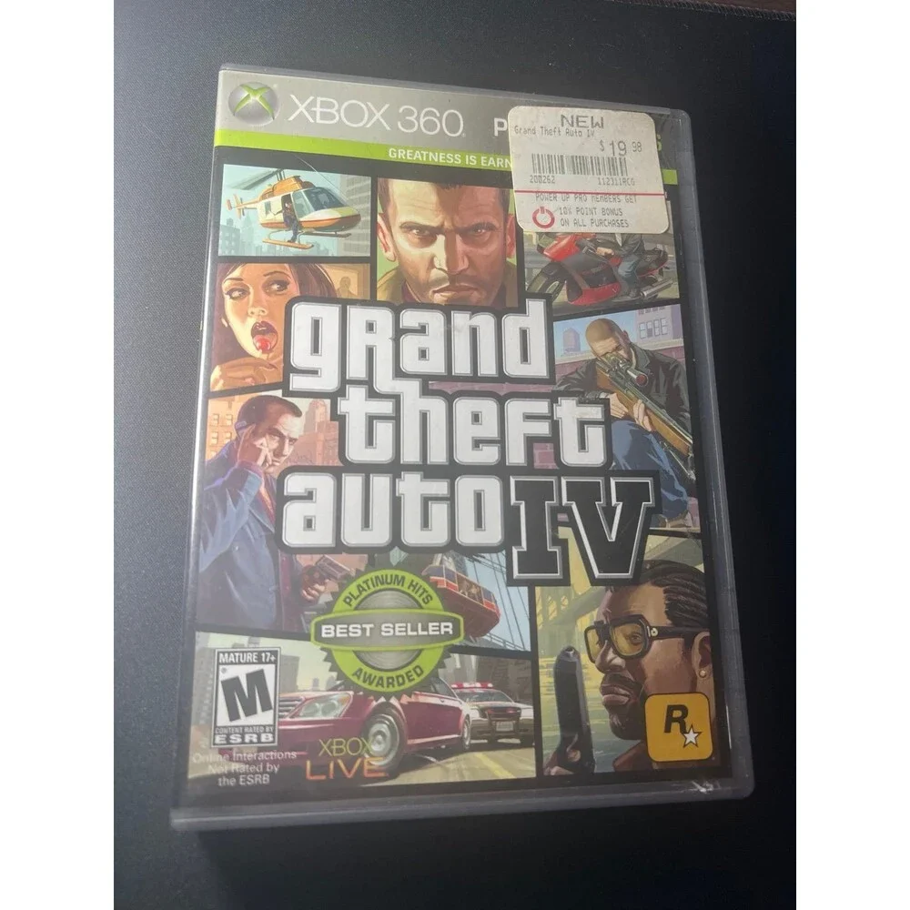 Grand Theft Auto IV - Platinum Hits Edition (Microsoft Xbox 360) include map